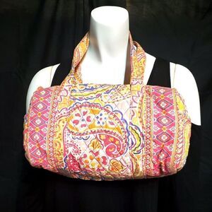 Jordan Accessories NYC Pink & Orange Paisley Bag